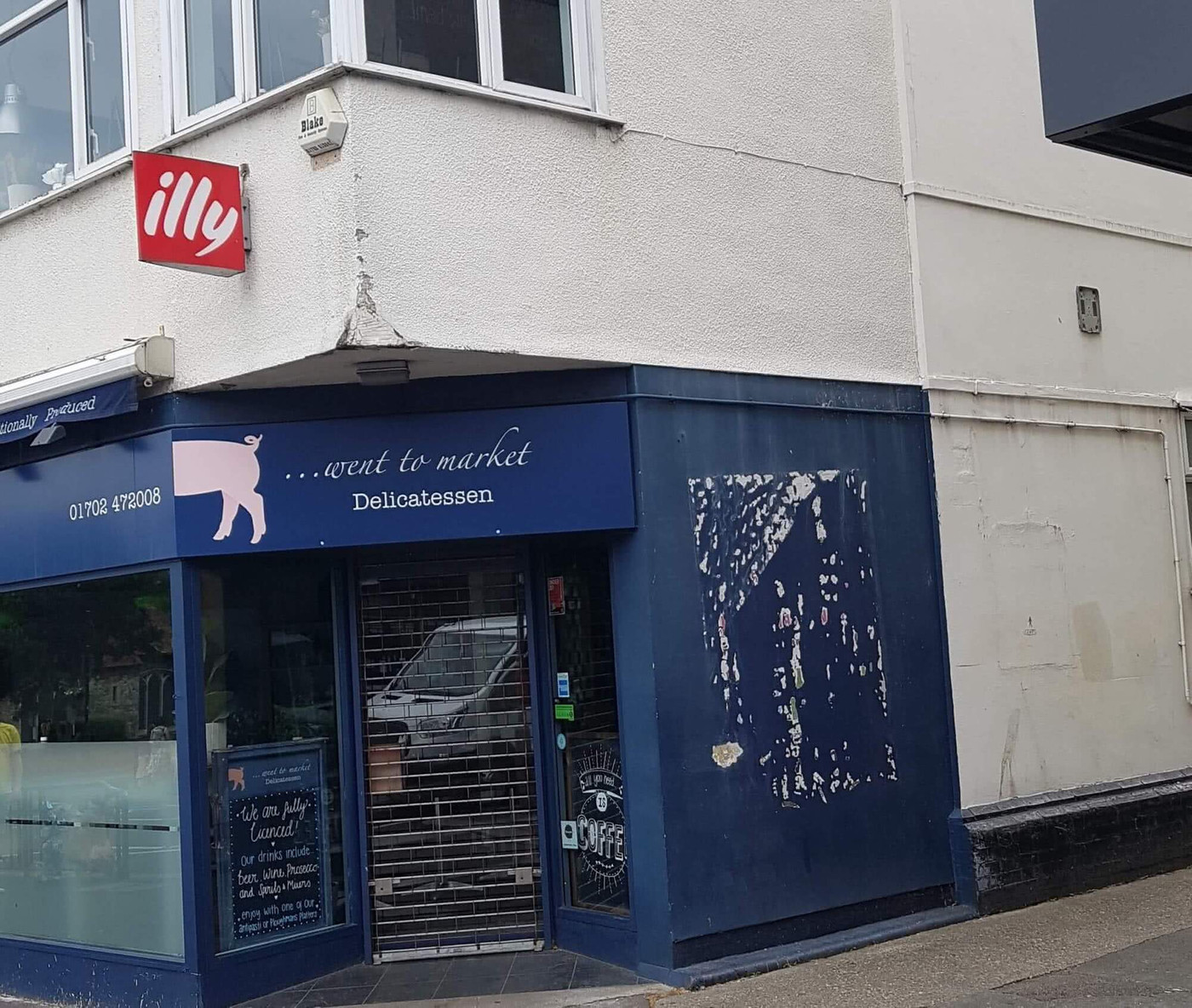 Example of a commercial rendering project completed by R. Fulcher & Sons