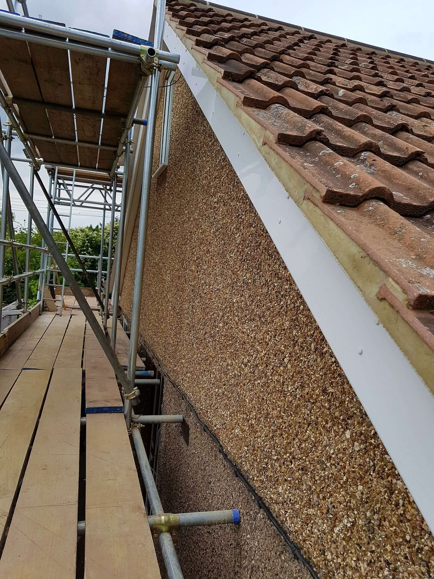 Example of a traditional rendering project completed by R. Fulcher & Sons